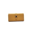 thumbnail image 1 of Vegan Pebble Leather Bi-Fold Long Wallet, 1 of 2