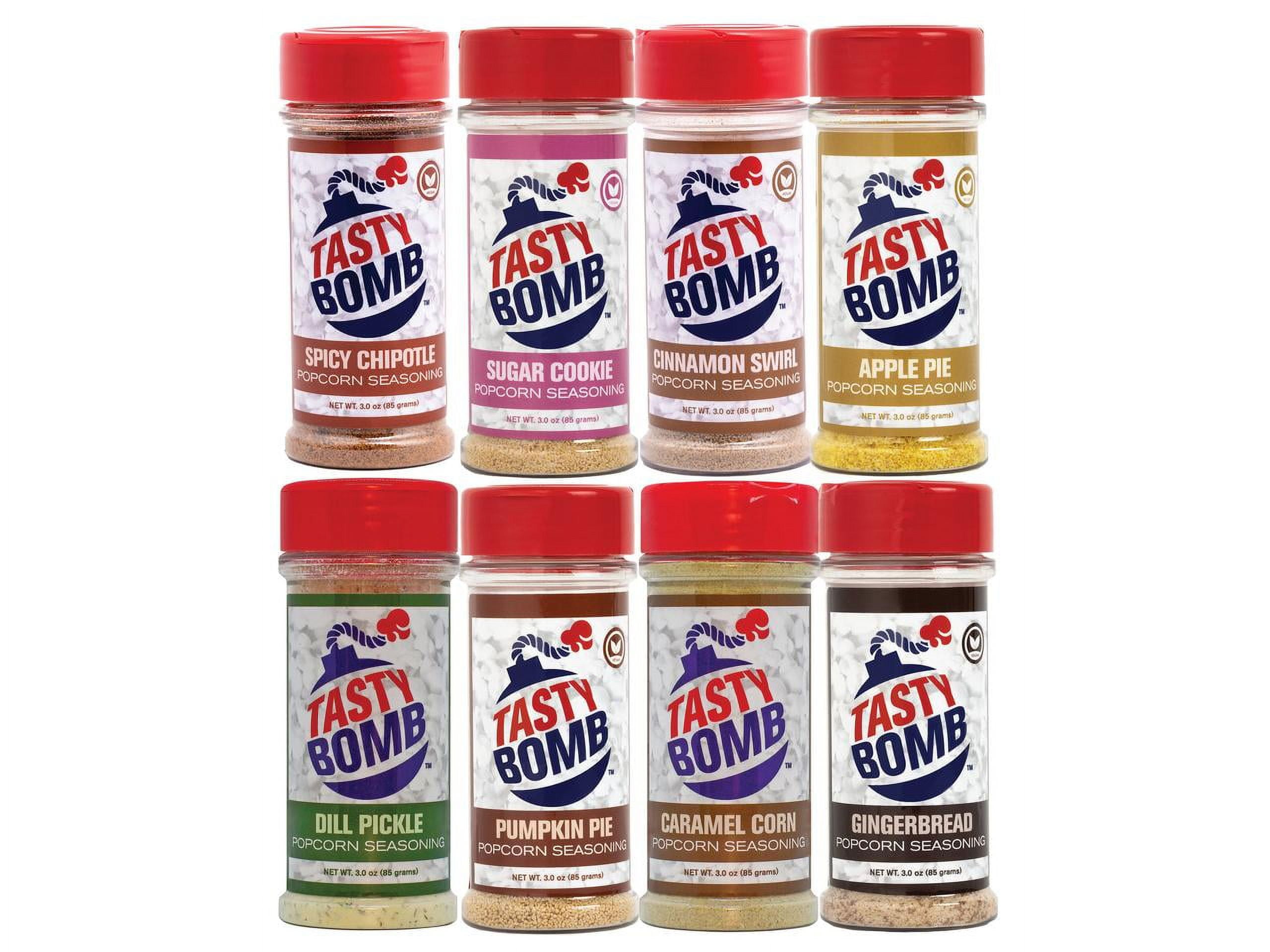 Vegan Popcorn Seasoning (Vegan-8 Pack)