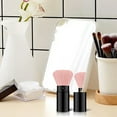 thumbnail image 1 of Vegan Powder Brush For Face Makeup Soft Blending Tool Beauty For Finish, 1 of 7