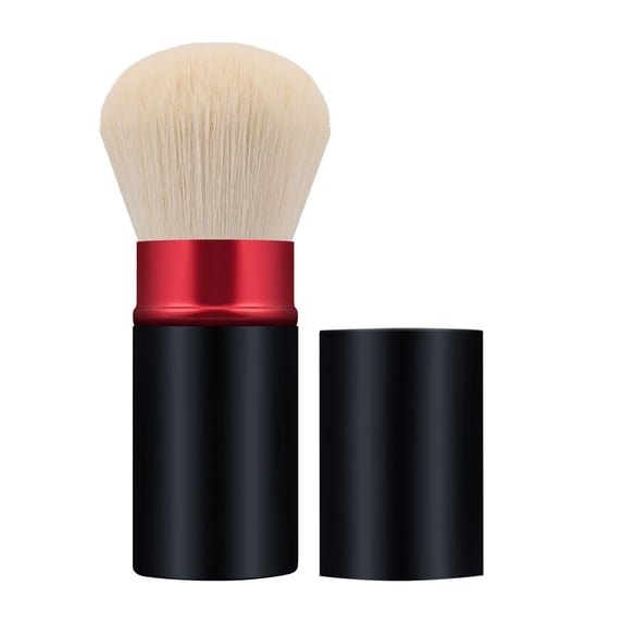 Vegan Powder Brush for Makeup Application Soft Face Blending Tool - Beauty