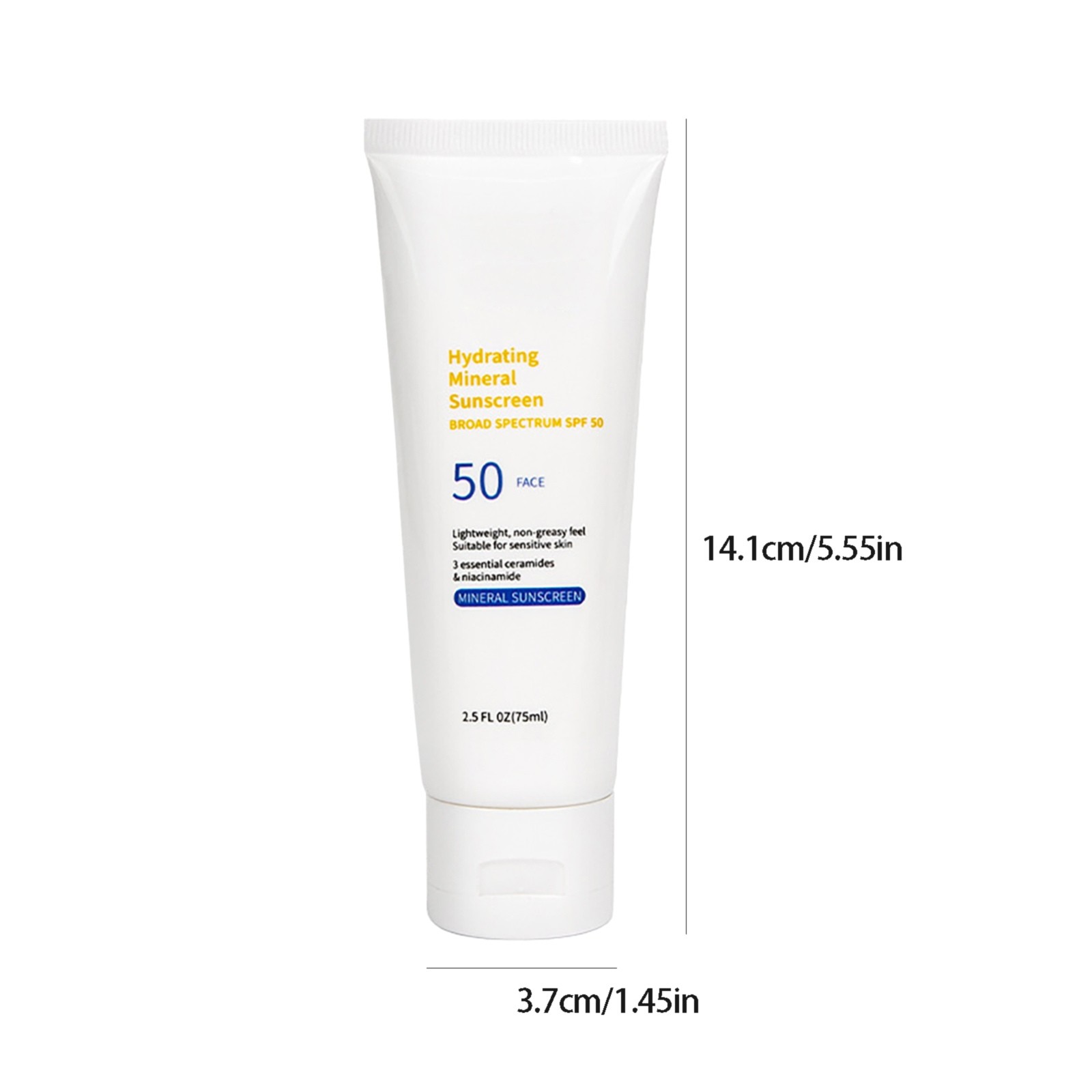 Vegan Reef Friendly Sun Lotion, Face with and Waterresistant Oilfree