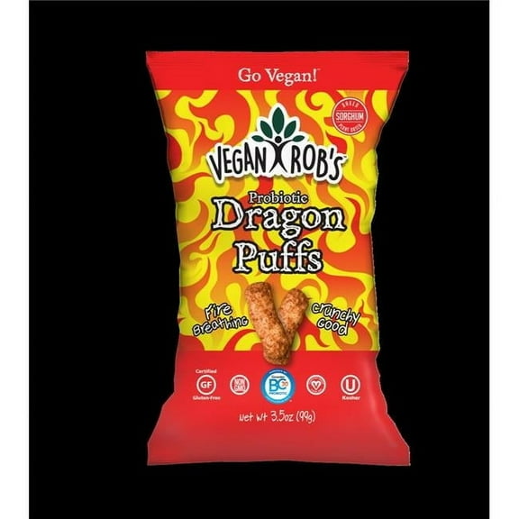 Vegan Robs 3.5 oz Dragon Puffs - 12 Piece