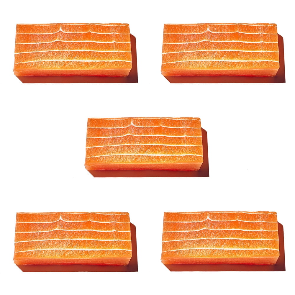 Vegan Salmon Saku Block (5 pack x 8oz each) by Boldly and Nordic