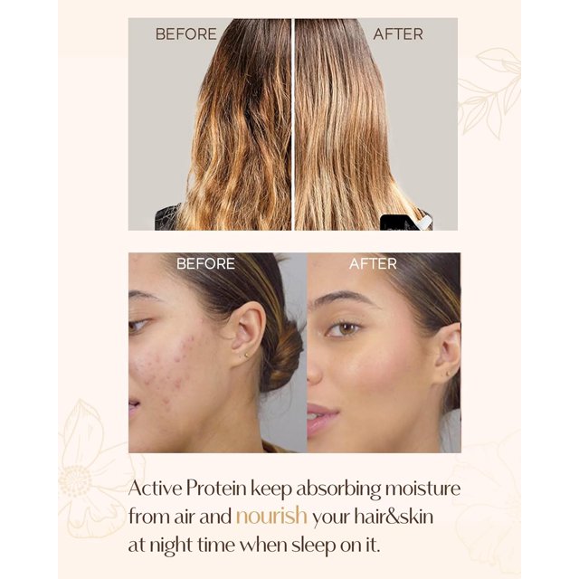 Vegan Silk Pillowcase For Hair And Skin, Standard Pillow 20"X26" With