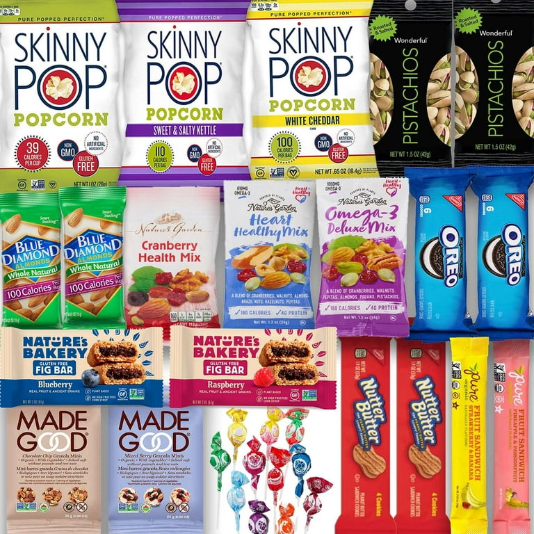 Vegan Snack Variety Pack Care Package Gluten Free, Dairy Free
