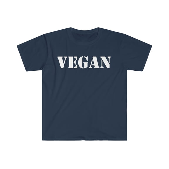 Vegan Unisex T-shirt S-3XL Animal Lover Vegetarian Plant based Diet