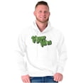 thumbnail image 1 of Vegan Vibes Vegetarian Lifestyle Unisex Plus Fleece Graphic Hoodie Brisco Brands 5X, 1 of 5