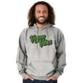 thumbnail image 1 of Vegan Vibes Vegetarian Lifestyle Unisex Plus Fleece Graphic Hoodie Brisco Brands 5X, 1 of 5