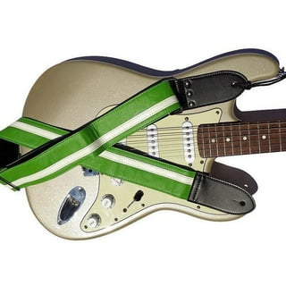 AirCell Guitar Strap for Bass & Electric Guitar, Adjustable, BLACK (Sh -  KLIQ Music Gear