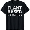 thumbnail image 1 of Vegan Workout Gear for Men Exercise Gift Plant Based Fitness T-Shirt, 1 of 4
