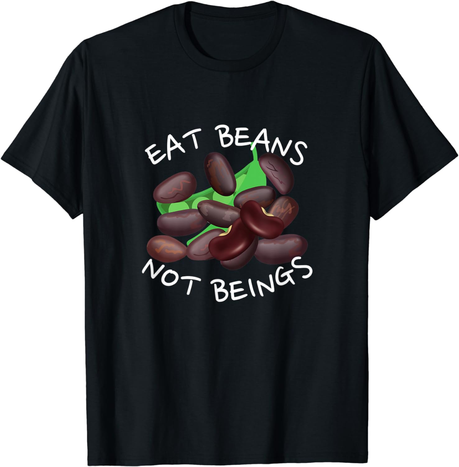 Veganuary Eat Beans Not Beings, World vegan Month Vegetarian TShirt