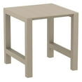 thumbnail image 1 of Vegas 39 inch to 55 inch Extendable Bar Table Taupe Beige, 1 of 7