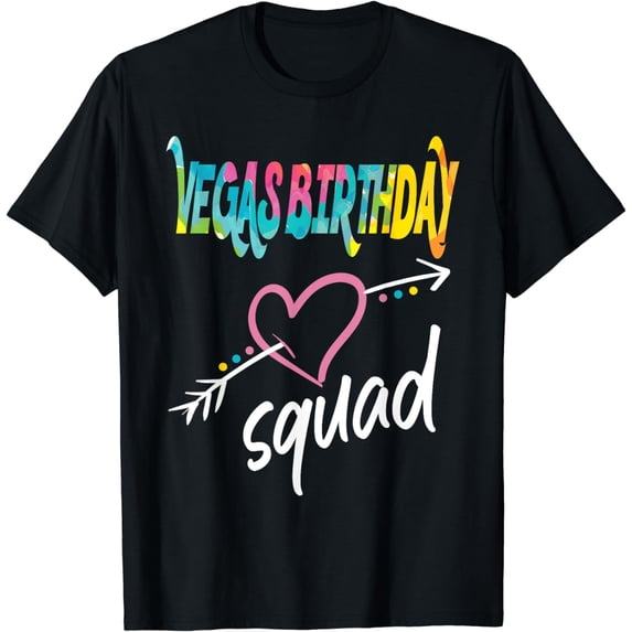 Vegas Birthday Squad T-Shirt