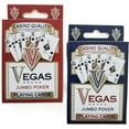 Vegas Brand Jumbo Size Premium Paper Poker Playing Cards