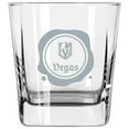 thumbnail image 1 of Vegas Golden Knights 14oz. Frost Stamp Old Fashioned Glass, 1 of 1