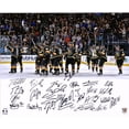 thumbnail image 1 of Vegas Golden Knights Autographed 16" x 20" Inaugural Season Stick Salute Photograph with 26 Signatures - Fanatics Authentic Certified, 1 of 1