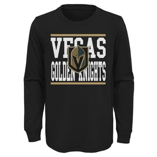 Vegas Golden Knights Gold Primary Cashword Tee
