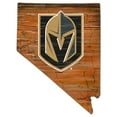 thumbnail image 1 of Vegas Golden Knights Distressed State Cutout Sign, 1 of 1