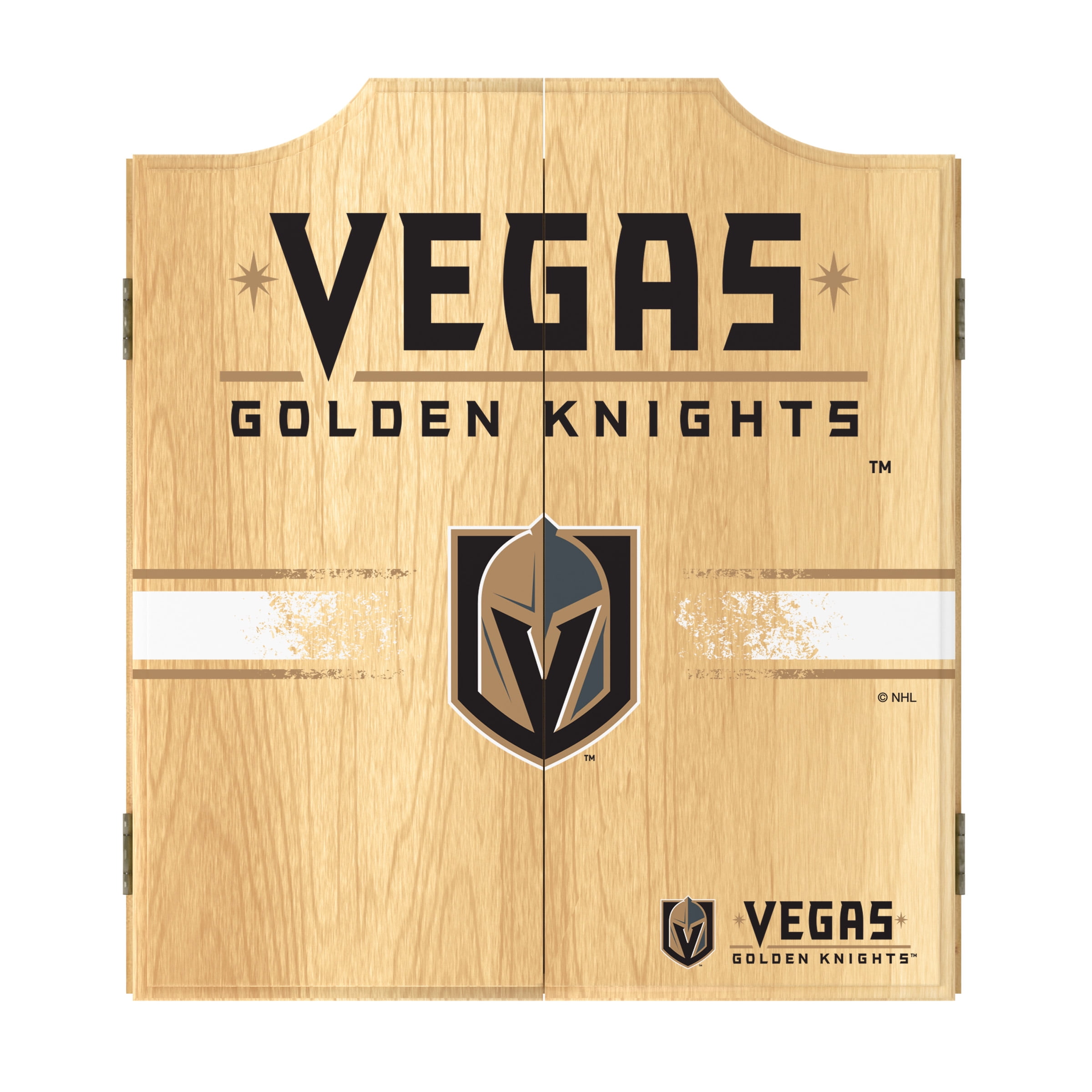 Trademark Gameroom Vegas Golden Knights Dart Board Cabinet