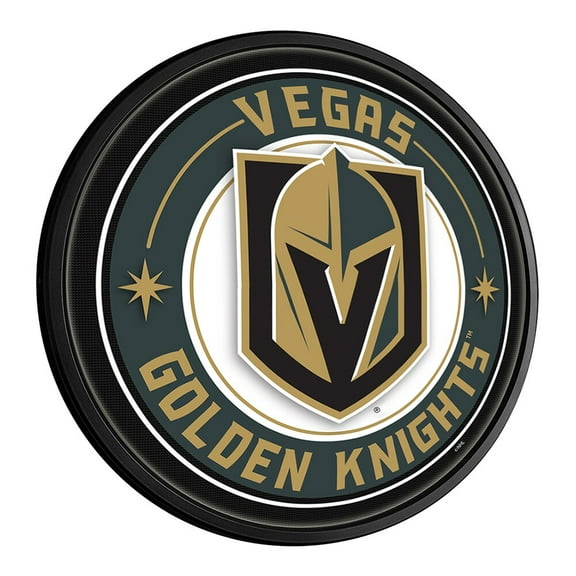 Vegas Golden Knights 18'' x 18'' Slimline Illuminated Wall Sign