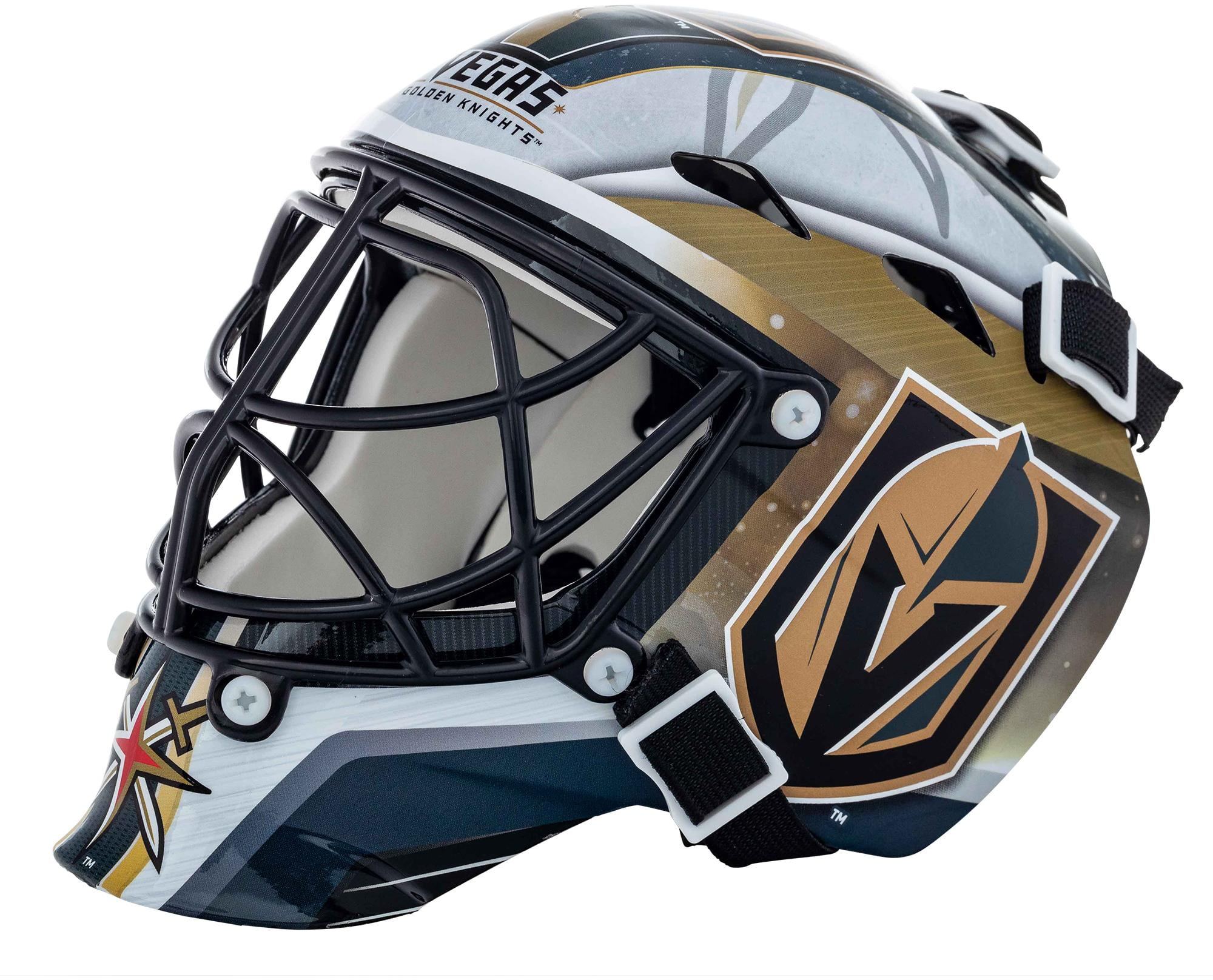 Vegas Golden Knights Unsigned Franklin Sports Replica Mini Goalie Mask