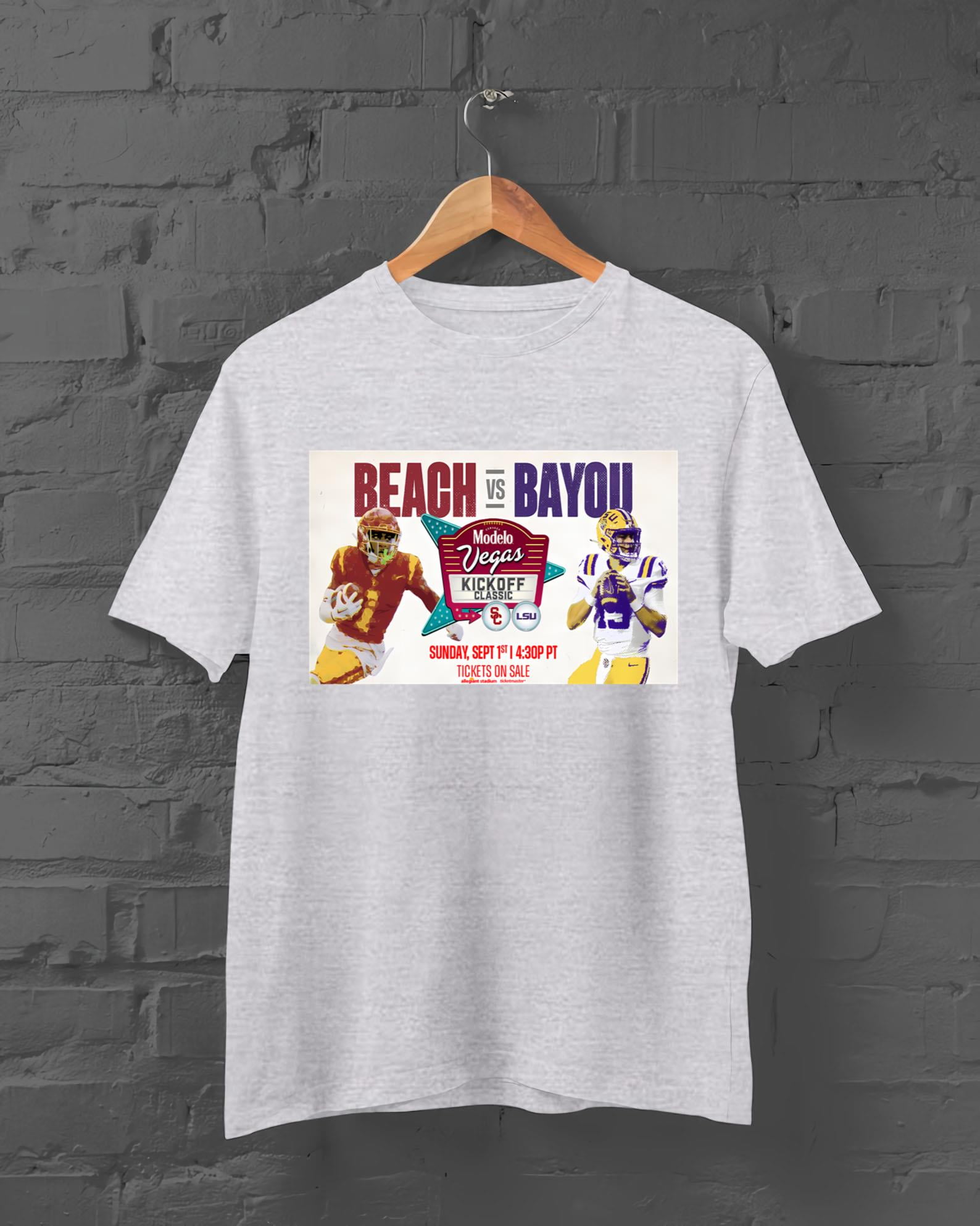 Vegas Kickoff Classic Lsu Vs Usc September 1 2024, TShirt Beautiful
