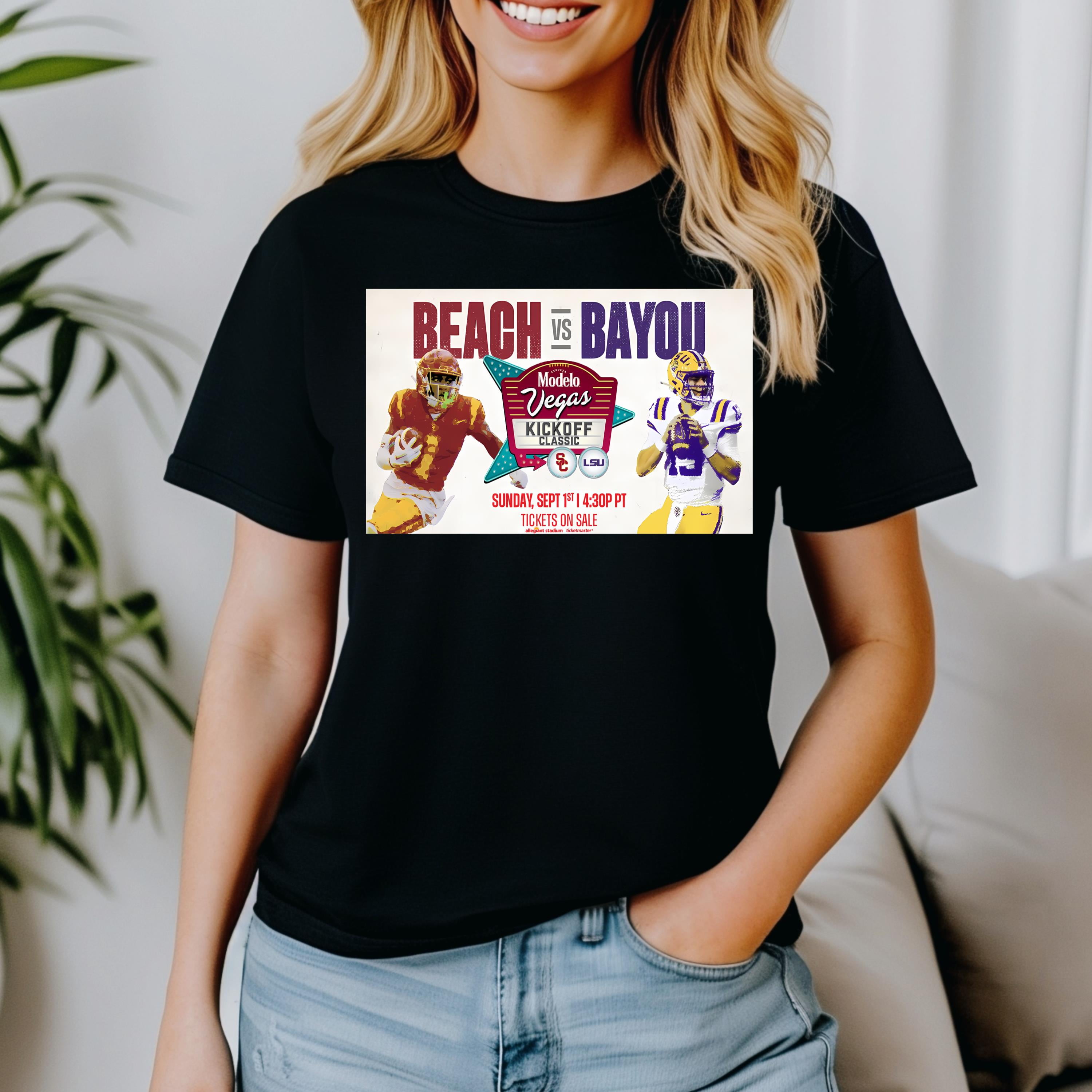 Vegas Kickoff Classic Lsu Vs Usc September 1 2024, TShirt Beautiful