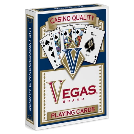 Vegas Poker Playing Cards, Casino Styled, made by Great Time Games