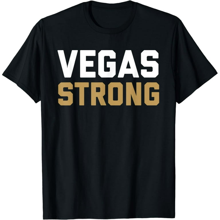 Vegas Strong Gold T-Shirt Vegas Strong Gold T-Shirt