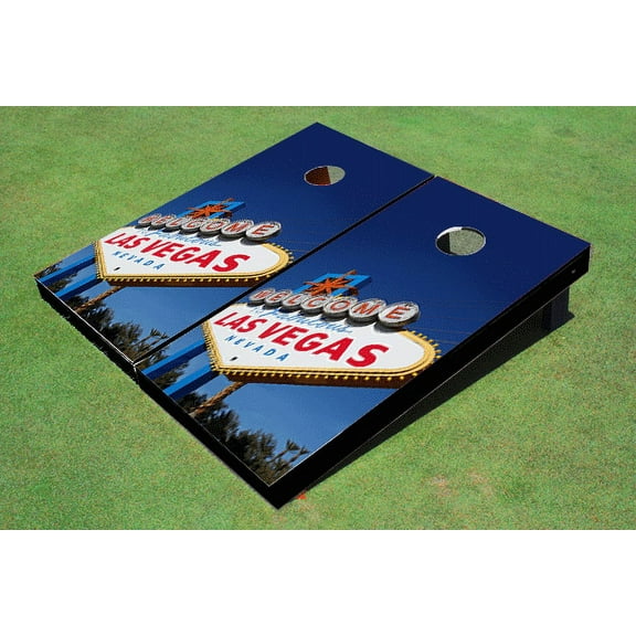 Vegas Theme Cornhole Boards