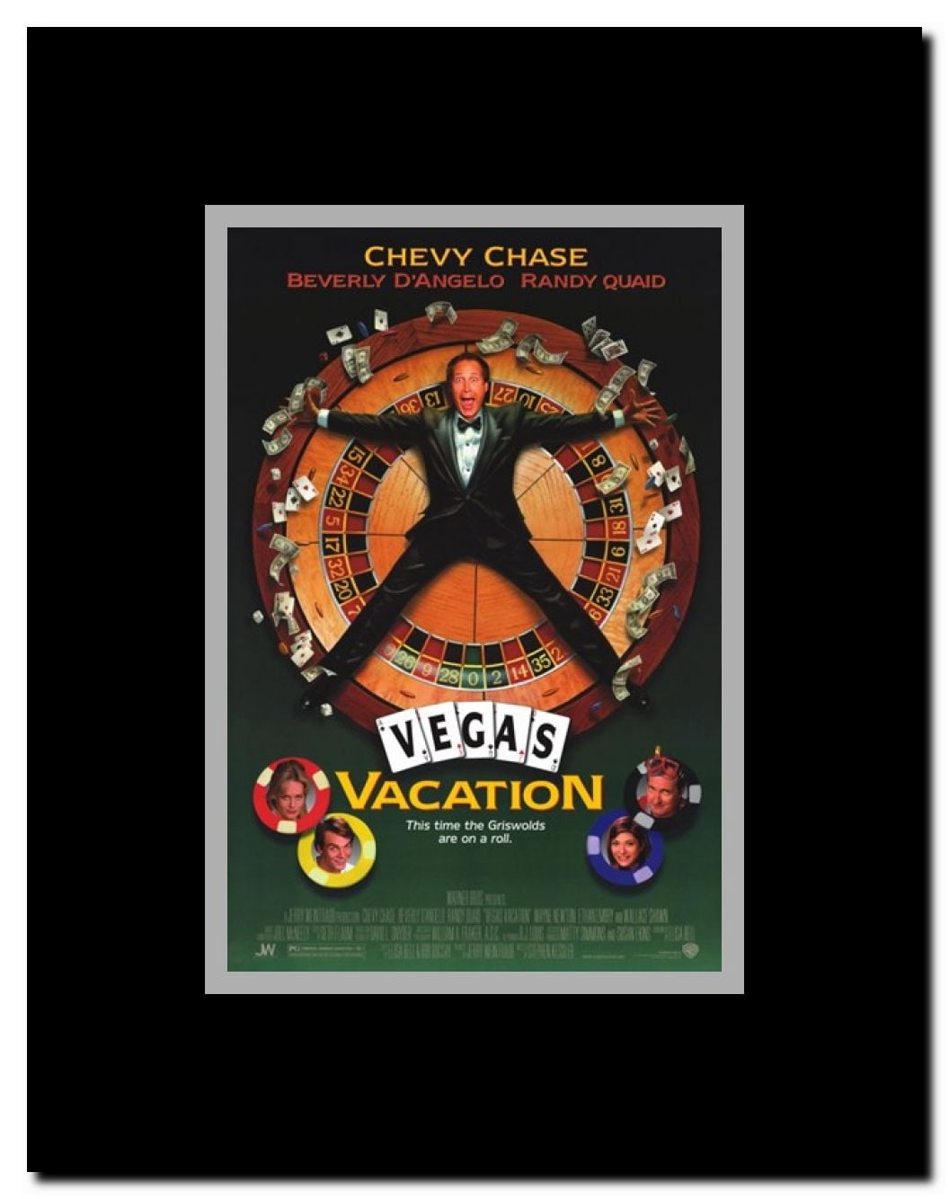 Vegas Vacation Framed Movie Poster