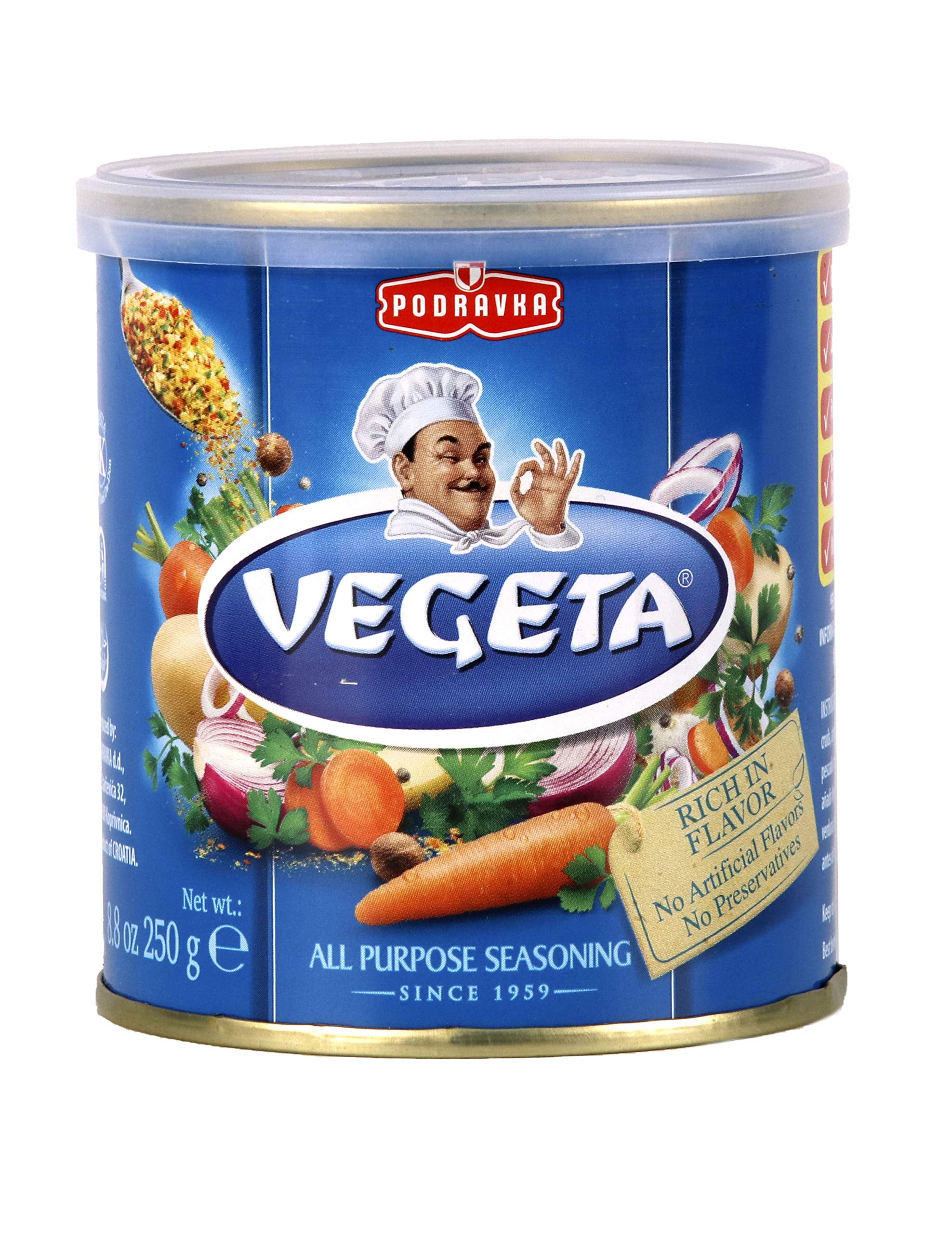 Vegeta UM1 All Purpose Seasoning Mix, Can 8.8 oz (250 g)