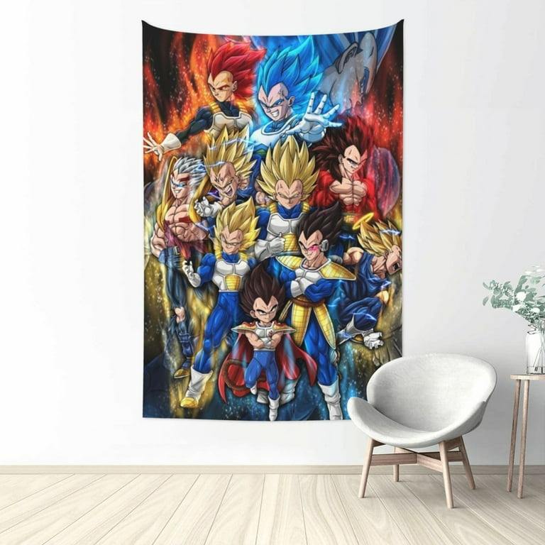Vegeta tapestry clearance
