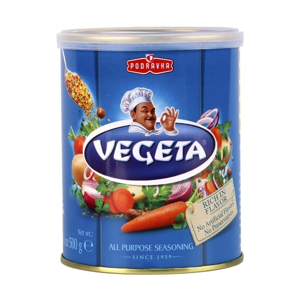Vegeta Gourmet Seasoning Tin, 17.5 oz. H1