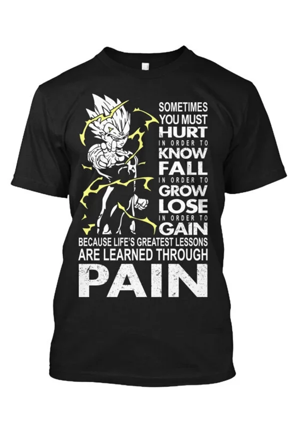 Vegeta T-Shirt Made in the USA Size S to 5XL