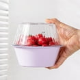 thumbnail image 1 of Vegetable Basket Strainer Bowl - Multifunctional Sink Colander, Fruit Rinser and Food Catcher, Plastic Kitchen Drainer for Washing Produce, 1 of 7