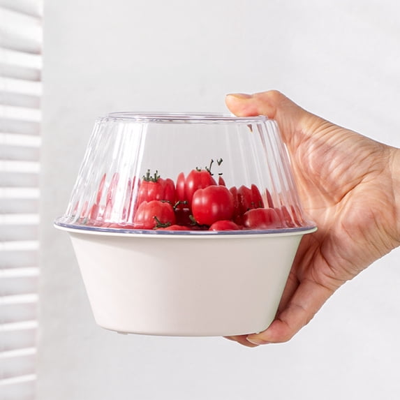Vegetable Basket Strainer Bowl - Multifunctional Sink Colander, Fruit Rinser and Food Catcher, Plastic Kitchen Drainer for Washing Produce