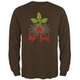 thumbnail image 1 of Vegetable Beet Upbeat Up-Beet Mens Long Sleeve T Shirt Brown X-LG, 1 of 1
