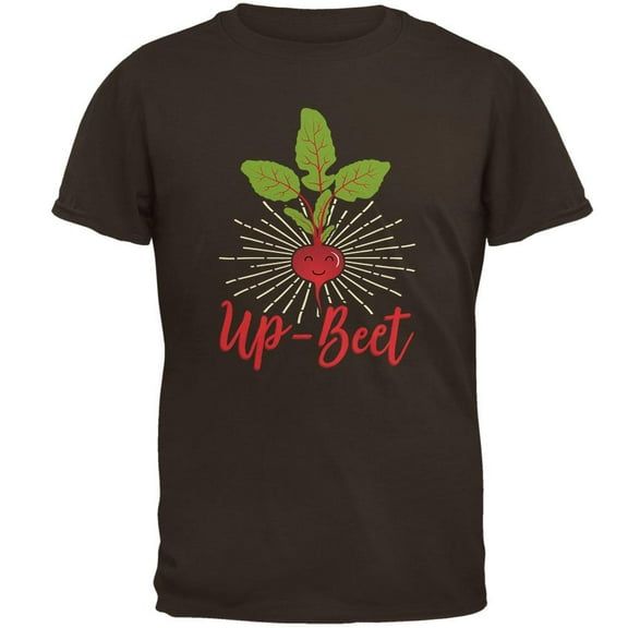 Vegetable Beet Upbeat Up-Beet Mens T Shirt