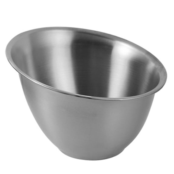 Vegetable Bowl Food Grade Stainless Steel Bevel Mirror Polished Large Capacity Tableware Solid Hot Pot Restaurant Salad Lettuce Bucket Kitchen Supplies