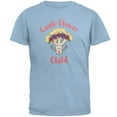 thumbnail image 1 of Vegetable Cauliflower Cauli-Flower Flower Child Funny Mens T Shirt Light Blue 2XL, 1 of 1