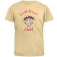 thumbnail image 1 of Vegetable Cauliflower Cauli-Flower Flower Child Funny Mens T Shirt Yellow Haze LG, 1 of 1