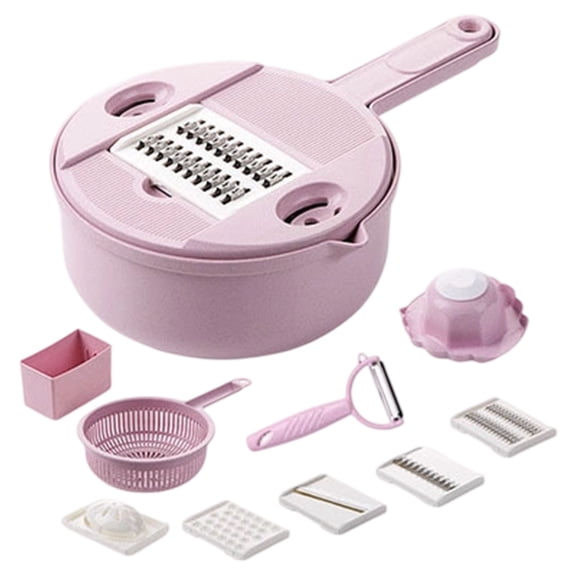 Vegetable Chopper 2026 Upgraded 12 In 1 Multifunctional Food Chopper With Container Vegetable Cutter For Onion Tomato Kitchen Gadgets Nut Chopper Manual Kitchen Grinder And Chopper And Juicer