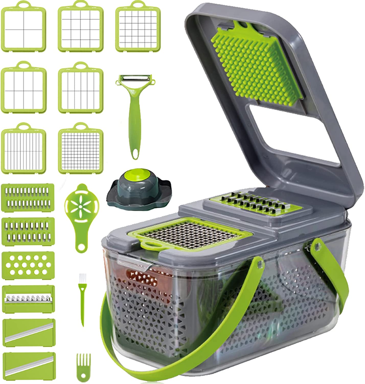 Vegetable Chopper 22 in 1 Pro Onion Food Chopper Slicer