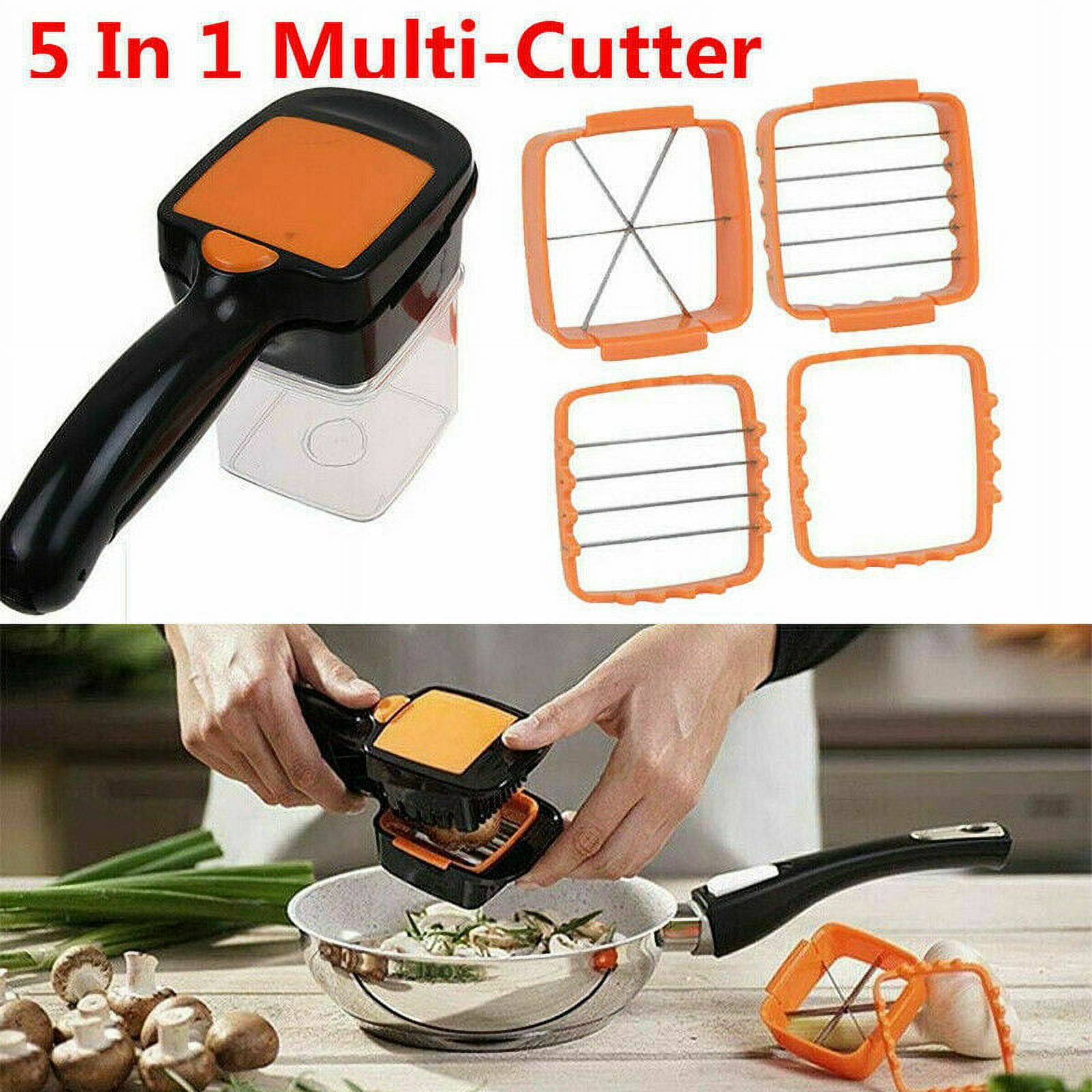 Nicer Dicer 5 in 1 Multi-Cutter Quick Food Fruit Vegetable Cutter Slicer  Speedy Chopper kitchen accessories