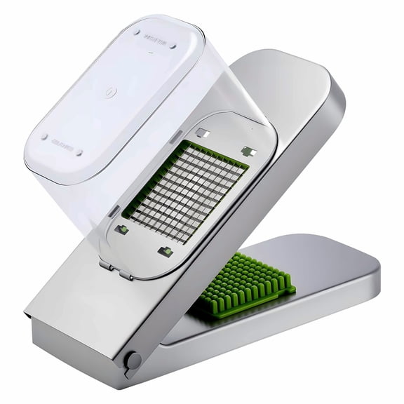 Vegetable Chopper, Food Chopper with Blades, Onion Slicer Dicer for Kitchen