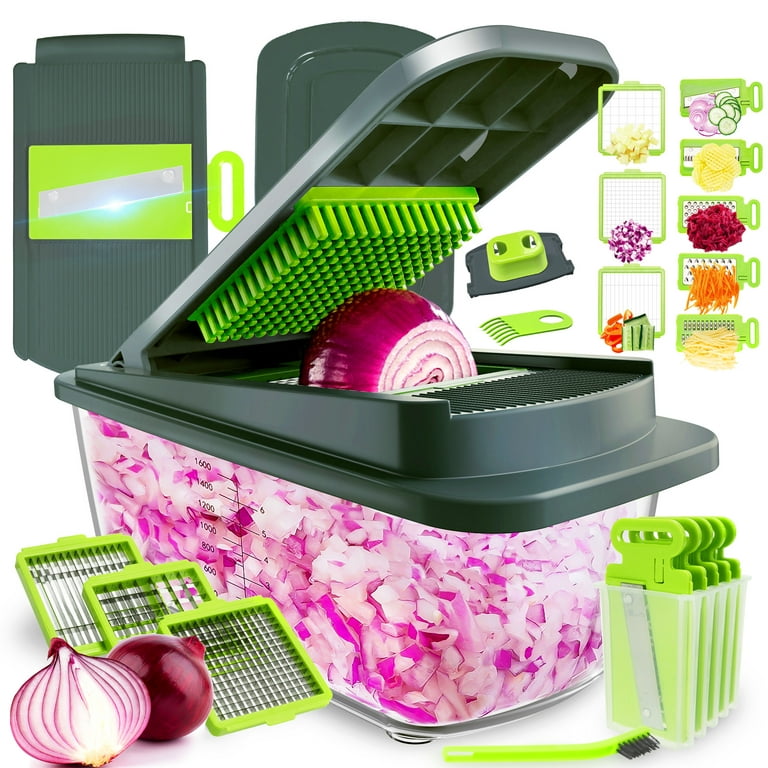 Electric Vegetable Chopper Cube Cutter Slicer Dicer Kitchen Tool