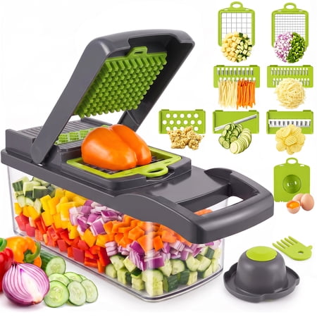 Vegetable Chopper Multifunctional 7 Blades Grater Slicer