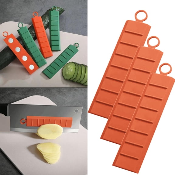 Vegetable Chopper Silicone Vegetable Cutting Non Stick Artifact Non Stick And Anti Stick Kitchen Potato Slice Assistant Use, Kitchen Vegetable Cutter