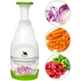 thumbnail image 1 of Vegetable Chopper Vegetable Onion Fruit Slicer Dicer Cutter Manual Hand Chopper, 1 of 5